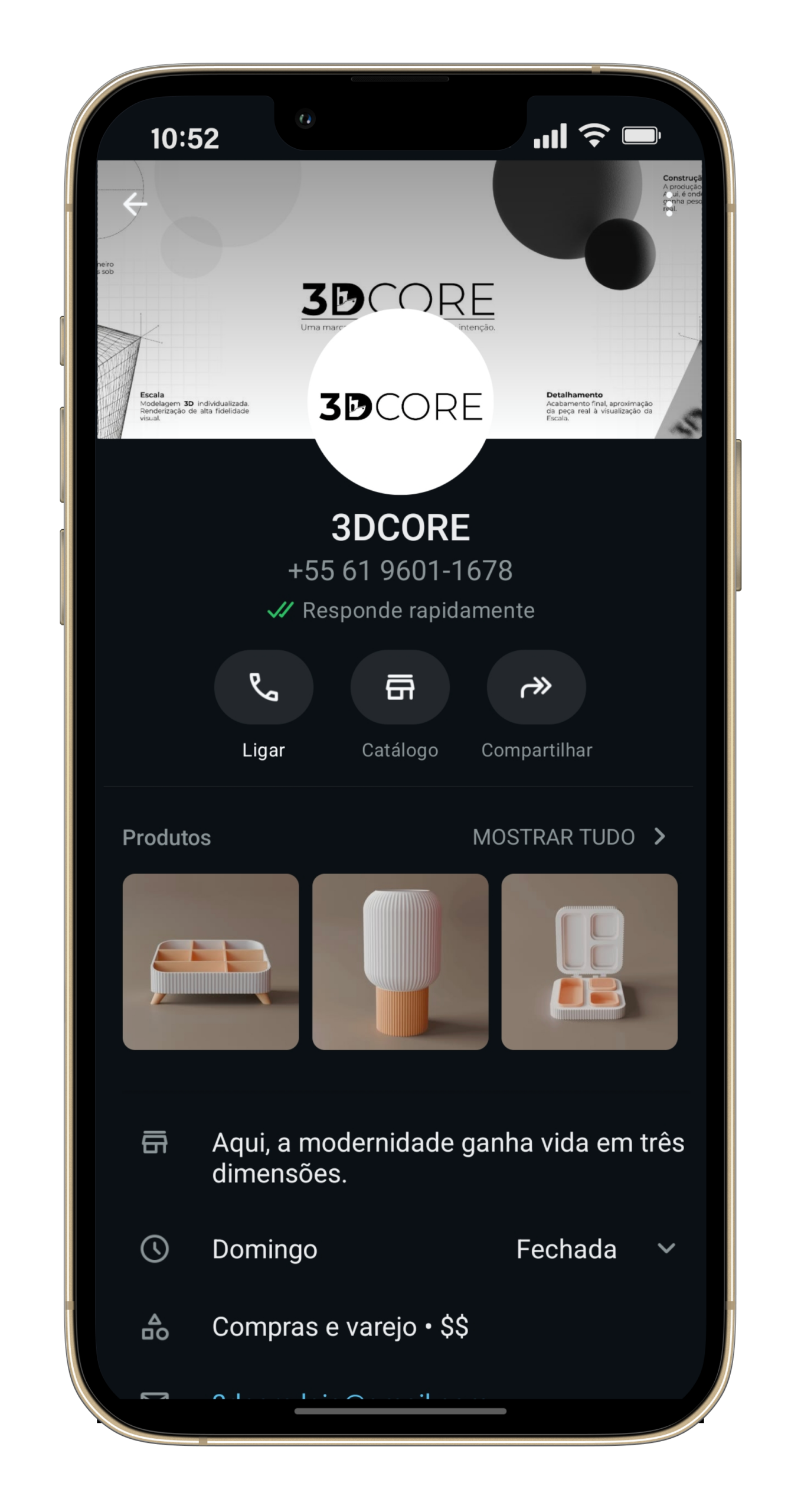 WhatsApp 3DCore