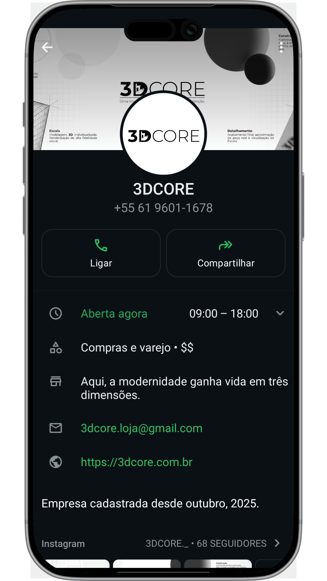 WhatsApp 3DCore
